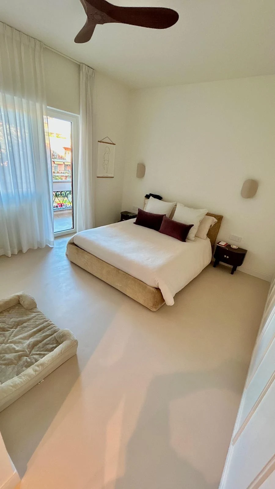 Camera con letto