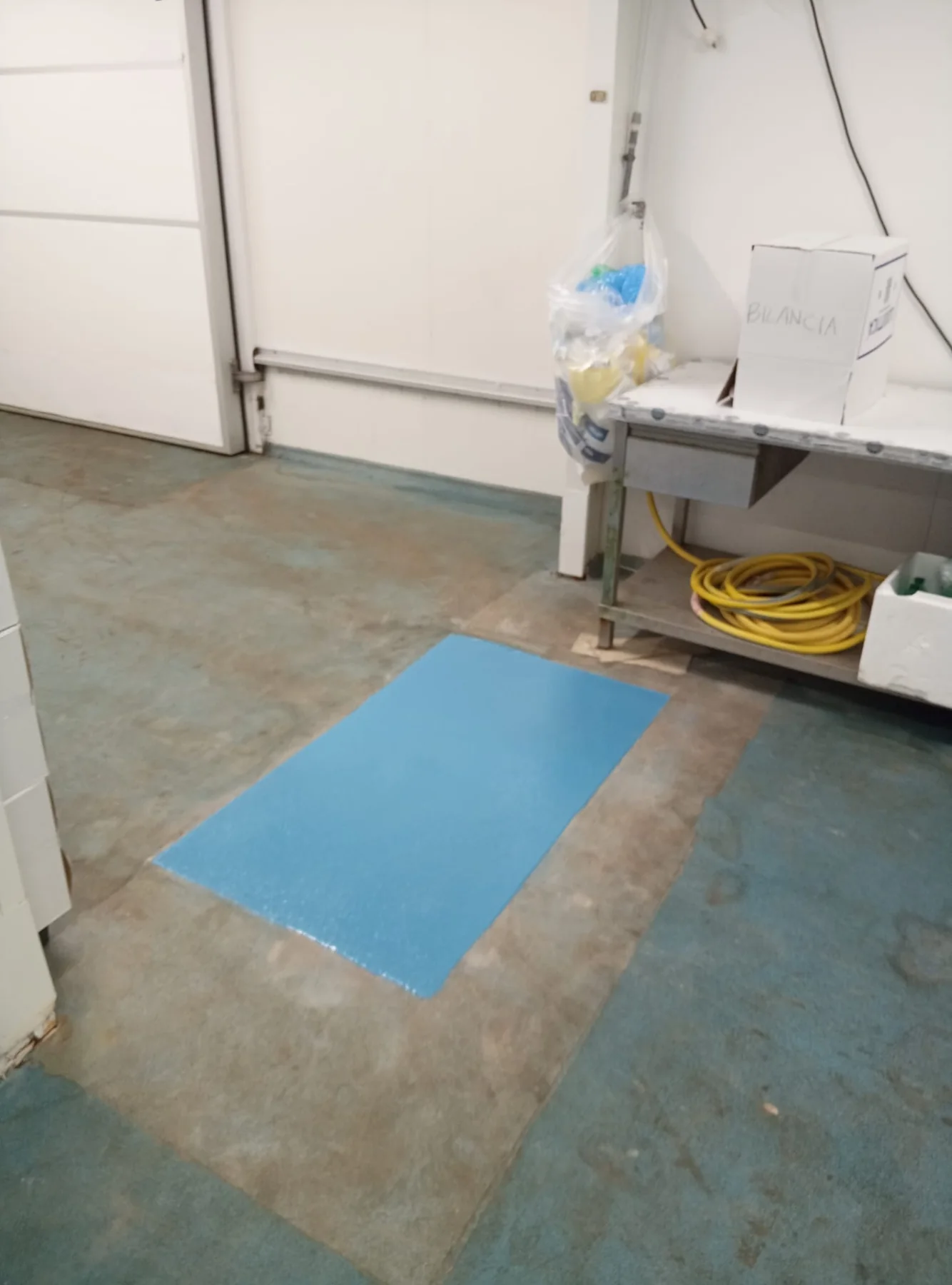 Pavimenti in resina per celle frigorifere