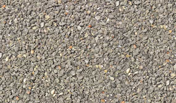 Campione di graniglia di marmo Grigio Topo per pavimentazioni drenanti